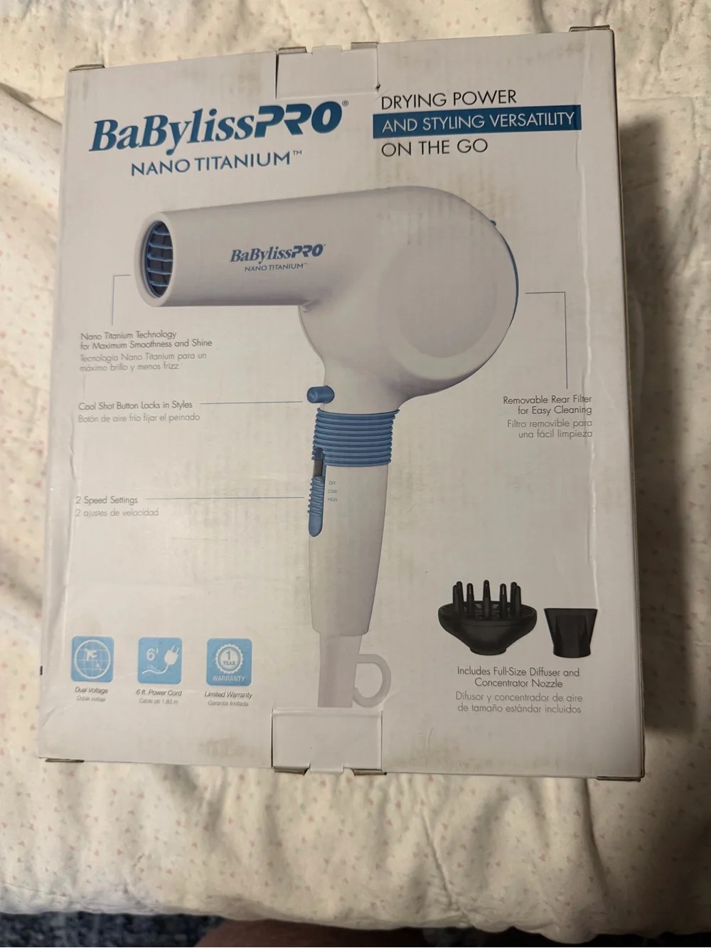 BaByliss portable compact